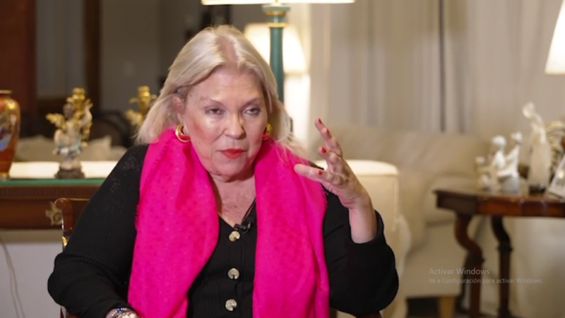 Elisa Carrió disparó contra Alberto Fernández: "Todo el mundo sabía lo que pasaba en Olivos”